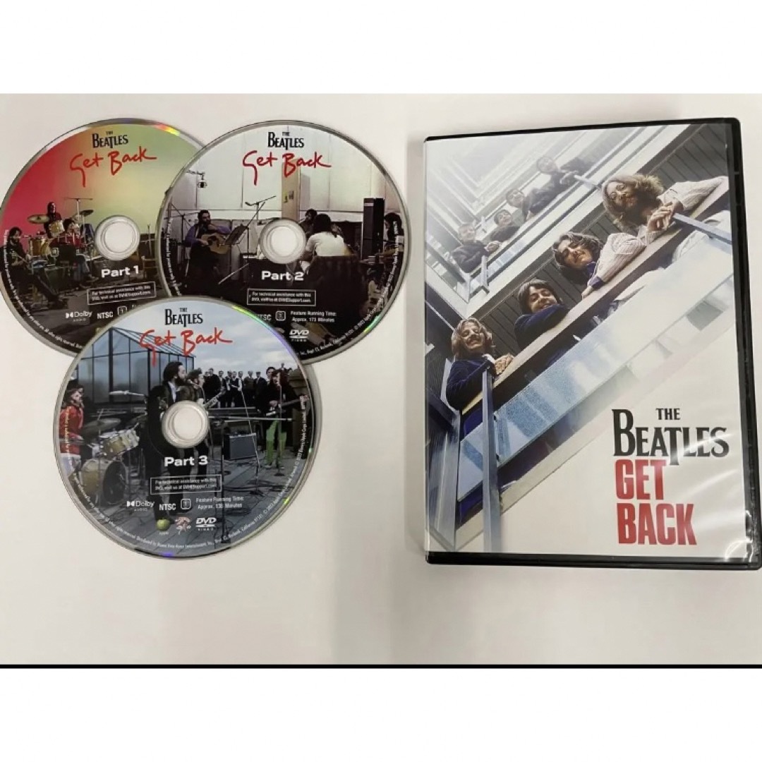『ザ・ビートルズ: ゲット・バック』Get Back DVD 3枚組   未開封 1