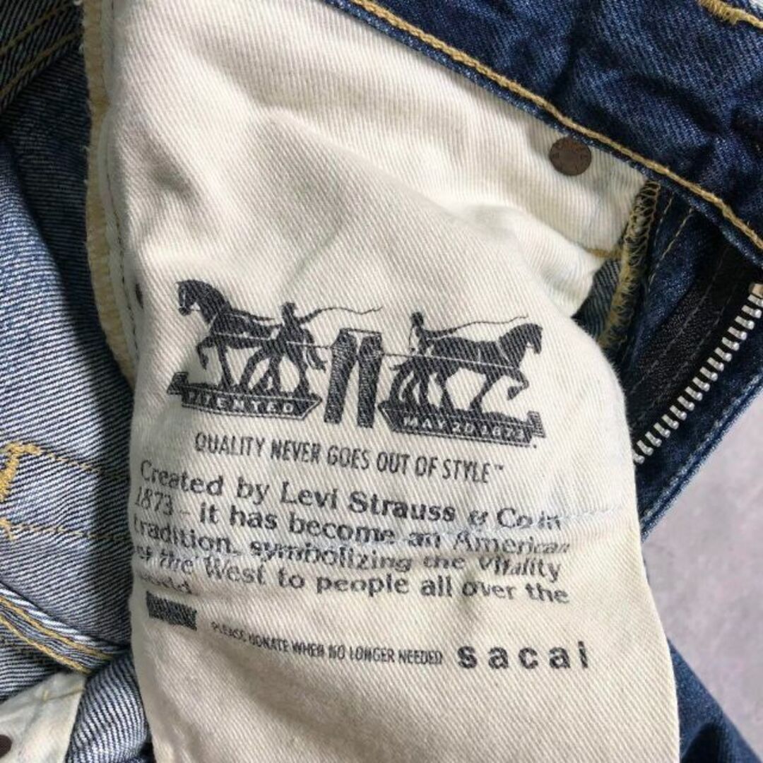 sacai(サカイ)の『sacai×LEVI’S』サカイ× リーバイス (S) デニムパンツ ジッパー レディースのパンツ(デニム/ジーンズ)の商品写真