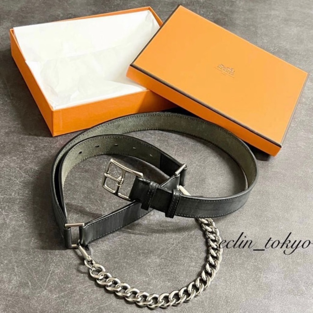 HERMES - 保管品 HERMES《極めて珍しい一本》チェーン付き HERMES - 保管品 HERMES《極めて珍しい一本》チェーン付き