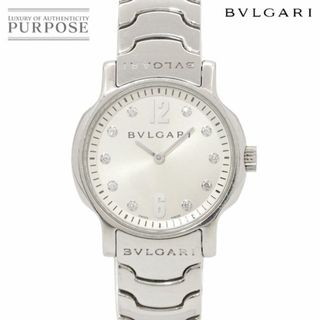 ブルガリ BVLGARI ST29S ソロテンポ デイト クォーツ レディース _753154