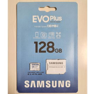 サムスン(SAMSUNG)のSAMSUNG EVO Plus 128GB サムスンエボ プラス マイクロSD(PC周辺機器)