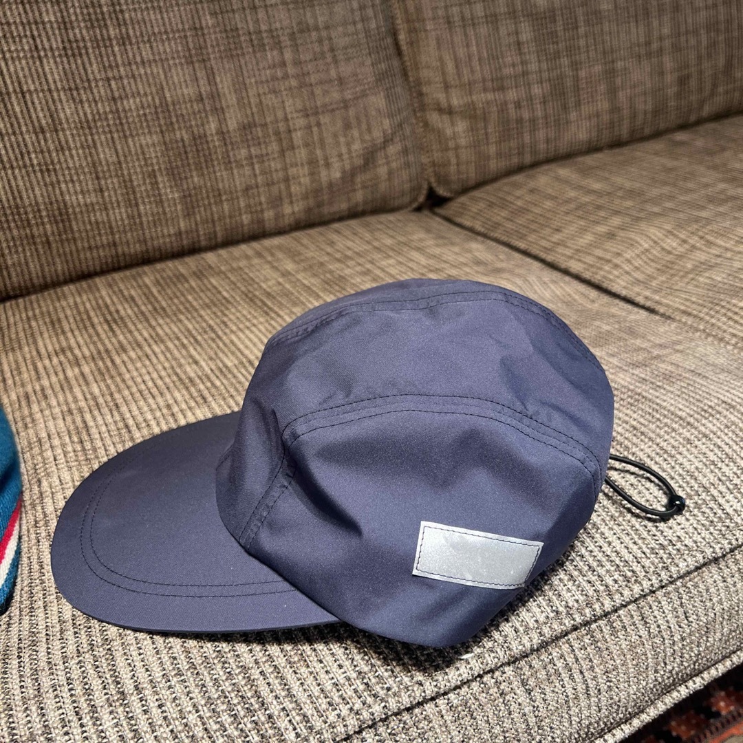 1LDK SELECT(ワンエルディーケーセレクト)のDDQS × NOROLL 別注 NYLON LONGBILL CAP ネイビー メンズの帽子(キャップ)の商品写真