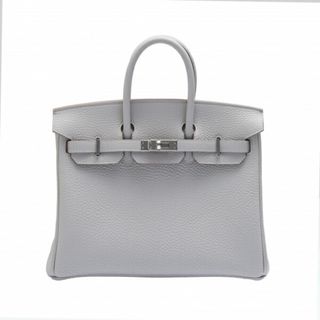 エルメス HERMES バーキン 25 トゴ シルバー金具 U刻印 ナタ グリスパール 未使用 バッグ レディース(ハンドバッグ)