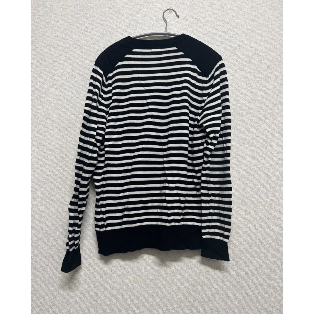 H&M(エイチアンドエム)のH&M ボーダー長袖Tシャツ メンズのトップス(Tシャツ/カットソー(七分/長袖))の商品写真