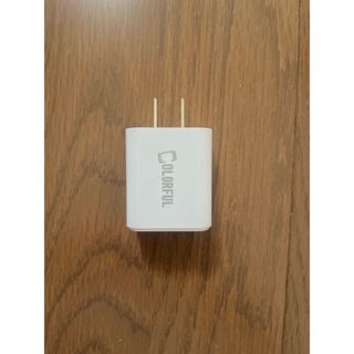 アップル(Apple)のCOLORFUL PDアダプター 20W 3C-CHARGE-PD-PSE(バッテリー/充電器)