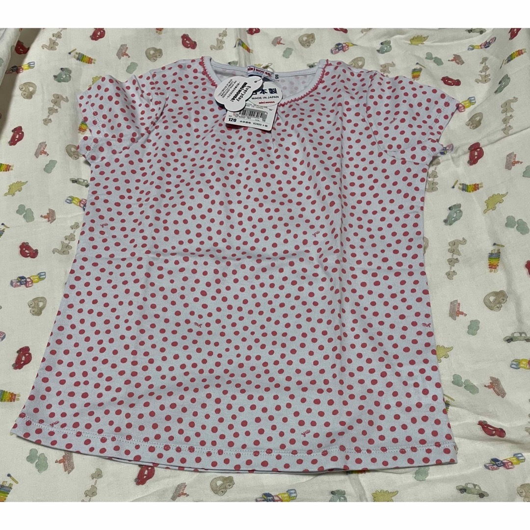 mikihouse(ミキハウス)のミキハウス　トップス　120 キッズ/ベビー/マタニティのキッズ服女の子用(90cm~)(Tシャツ/カットソー)の商品写真