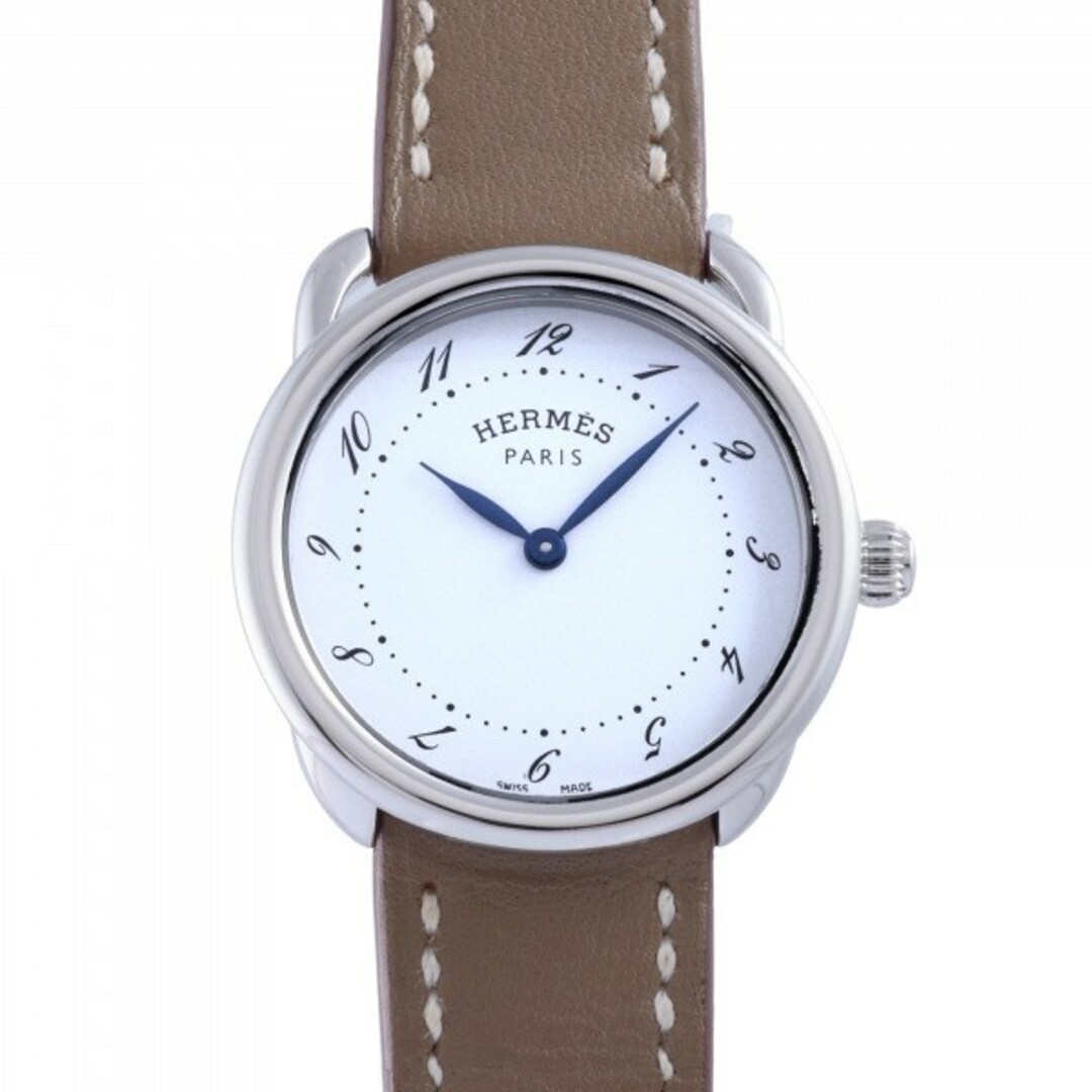 レディースエルメス HERMES アルソー AR5.120 ホワイト文字盤  腕時計 レディース