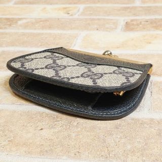 Gucci - オールドグッチ ☆レザー GG柄 PVC がま口 コインケース 小銭 ...