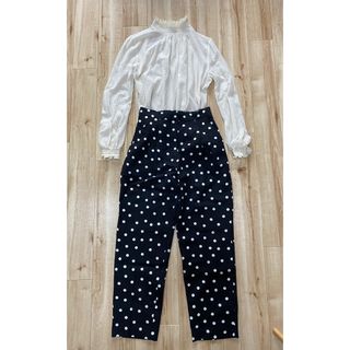 ドットアンドストライプスチャイルドウーマン(Dot&Stripes CHILDWOMAN)のドットアンドストライプス フリルブラウス(シャツ/ブラウス(長袖/七分))