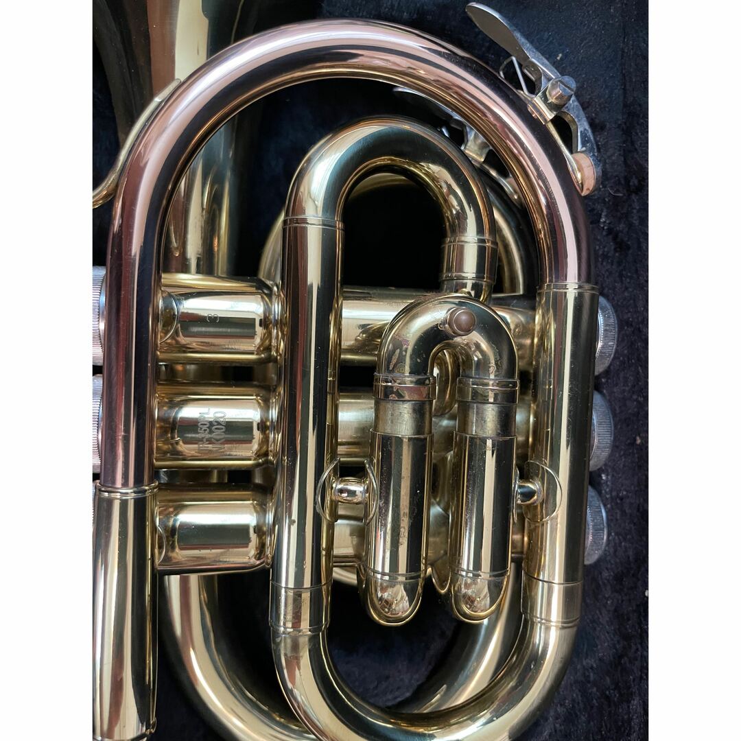 セールや限定 Jマイケル ポケットトランペット TR-350PL 楽器、手芸
