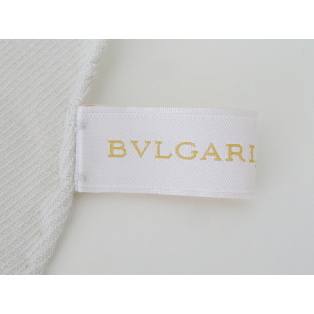S05 BVLGARI ロゴマニア シルク/ウール 大判ショール ストール