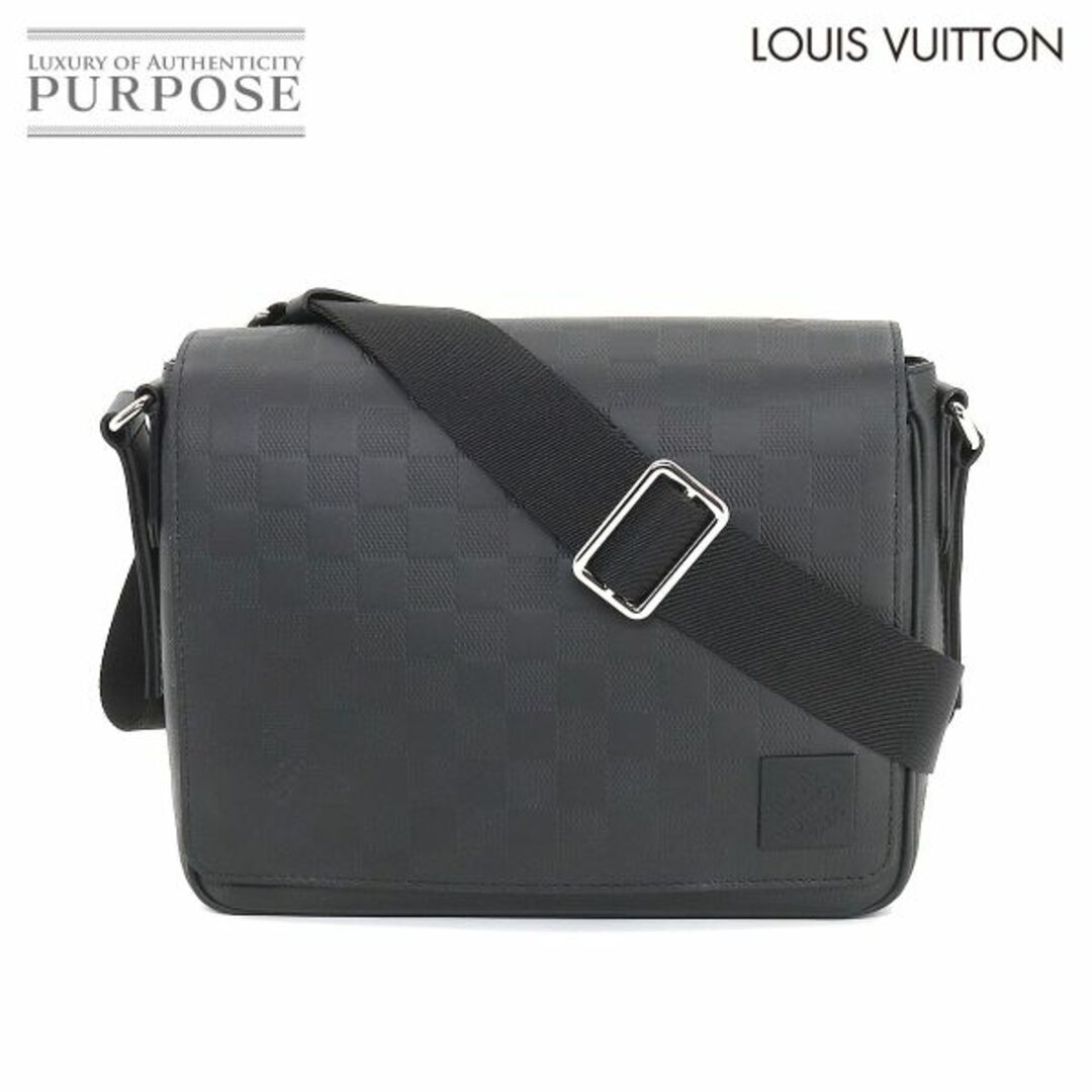 未使用 展示品 ルイ ヴィトン LOUIS VUITTON ダミエ アンフィニ ディストリクト PM NV3 ショルダー バッグ N42711 VLP 90193287