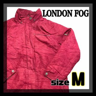 ロンドンフォグ(LONDONFOG)の【美品】LONDON　FOG　赤　アウター   サイズM　90s～00s(モッズコート)