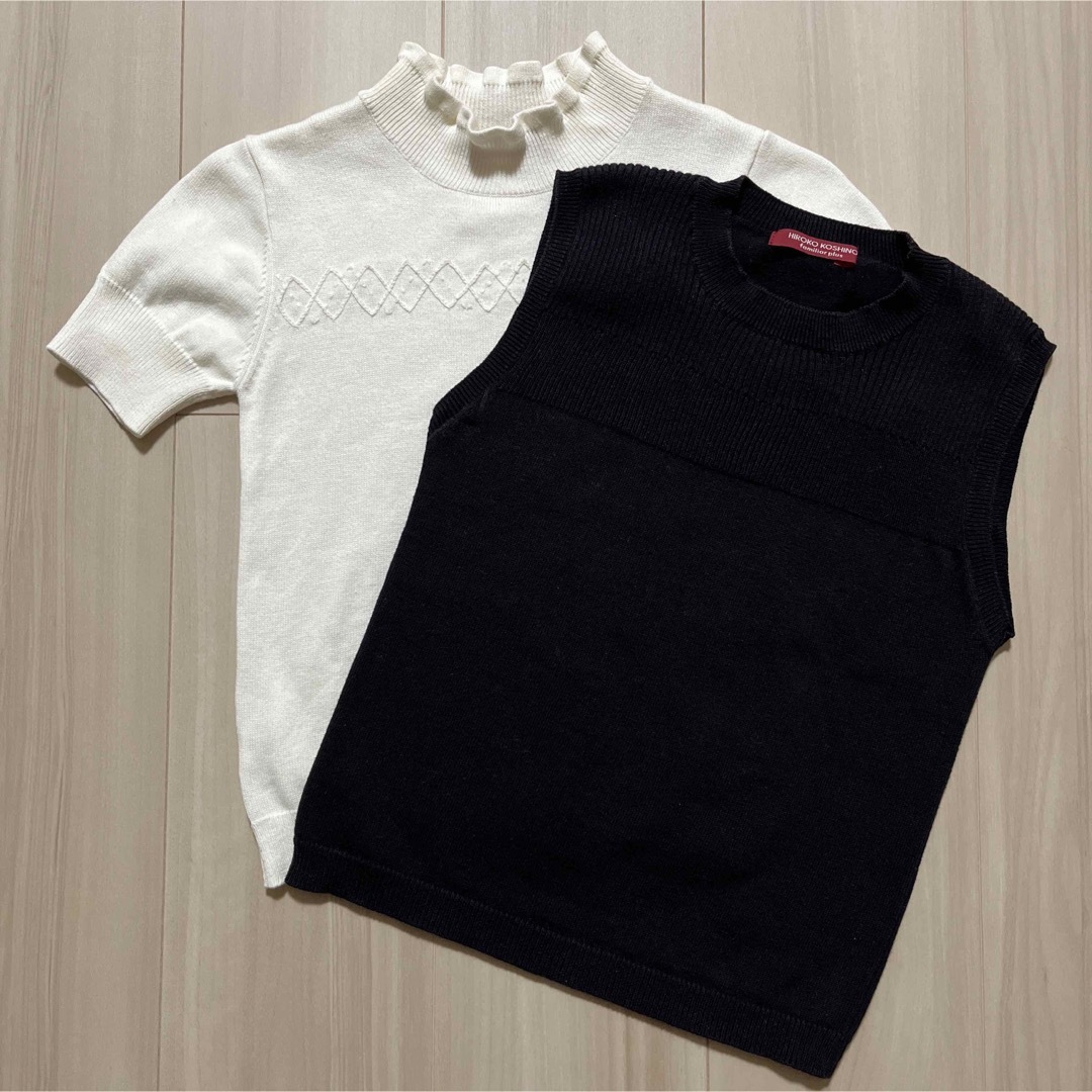 HIROKO KOSHINO familiar plus 半袖  130 美品 キッズ/ベビー/マタニティのキッズ服女の子用(90cm~)(Tシャツ/カットソー)の商品写真
