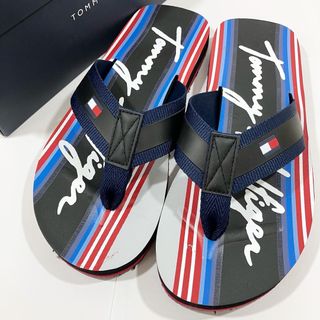 トミーヒルフィガー(TOMMY HILFIGER)のトミーヒルフィガー サンダル メンズ TOMMY HILFIGER  一部汚れ有(サンダル)