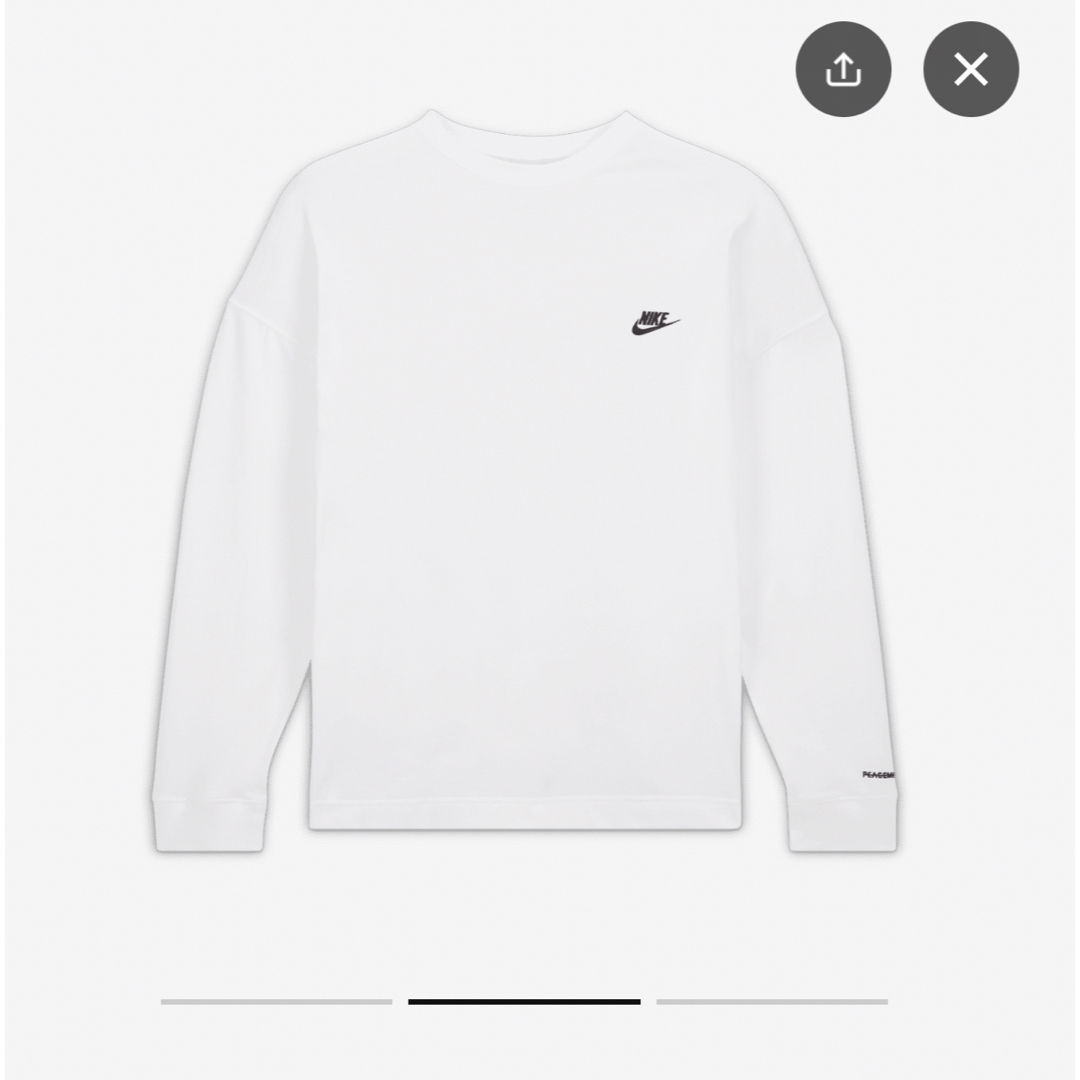 NIKE(ナイキ)のNike PEACEMINUSONE G-Dragon ロングスリーブTシャツ メンズのトップス(Tシャツ/カットソー(七分/長袖))の商品写真