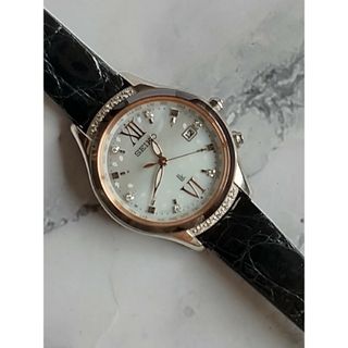 セイコー(SEIKO)のルキア SAKURA Blooming 美品 16Pダイヤモンド 限定モデル(腕時計)