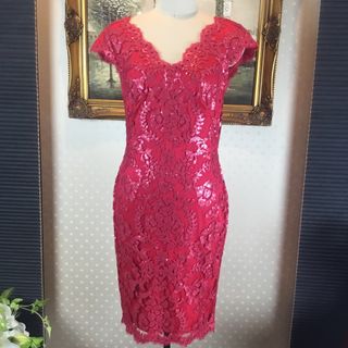 タダシショウジ(TADASHI SHOJI)の新品☆ tadashi shoji サイズ4【135】(ひざ丈ワンピース)