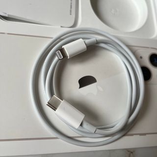 アイフォーン(iPhone)のiPhone 充電ケーブル　タイプ C iphone充電器ケーブル純正(バッテリー/充電器)