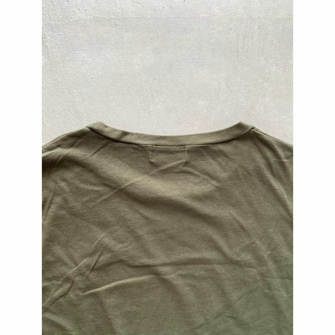 HYSTERIC GLAMOUR - 《HYSTERIC GLAMOUR》バタフライTシャツ カーキ (f674)