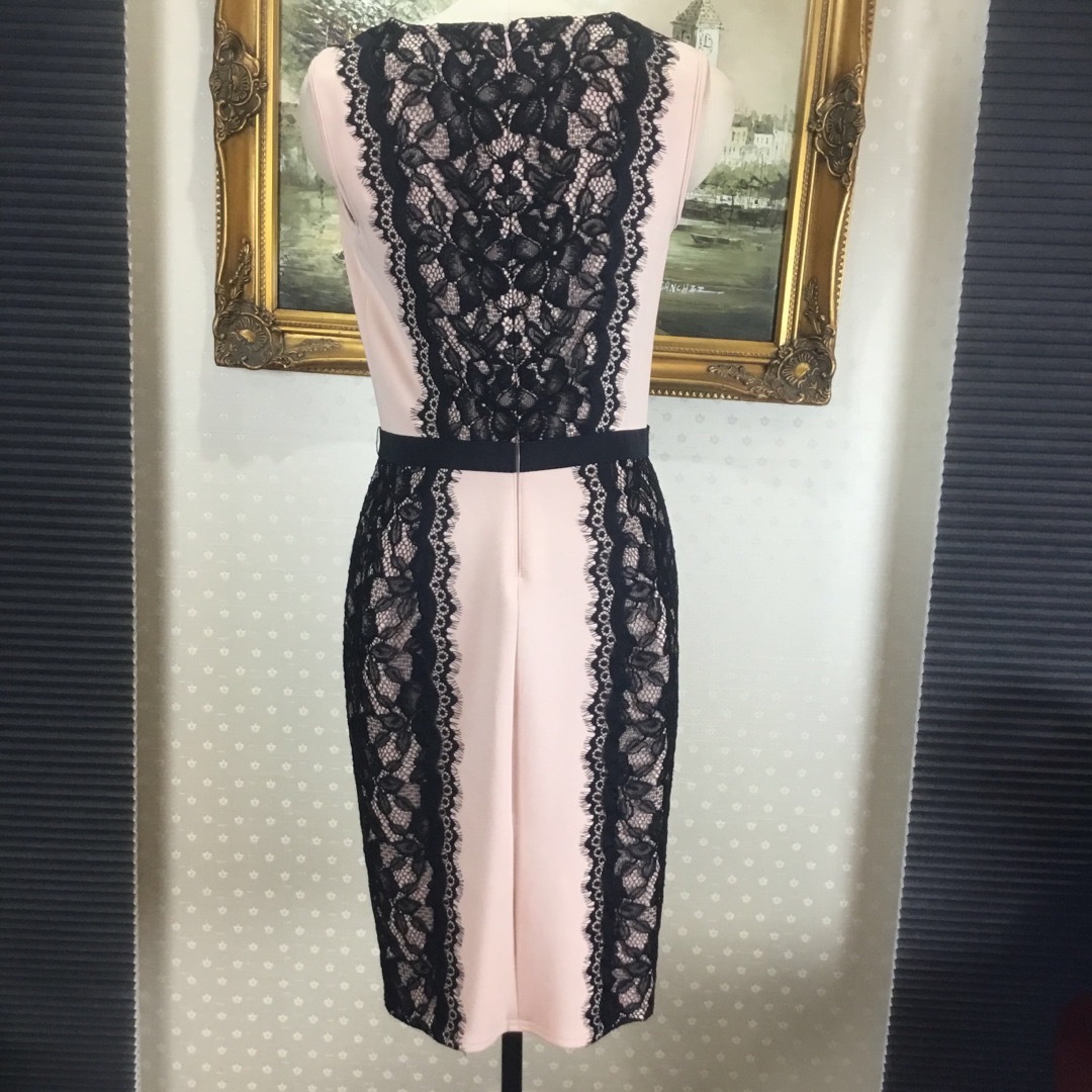 新品☆ TADASHI SHOJI サイズ6 ブラック×ゴールド　【98