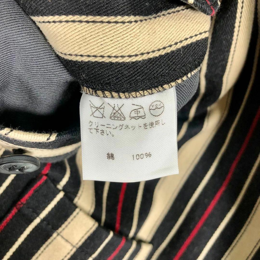 ISSEY MIYAKE(イッセイミヤケ)の『ISSEY MIYAKE』イッセイミヤケ (2)ストライプテーラードジャケット メンズのジャケット/アウター(テーラードジャケット)の商品写真