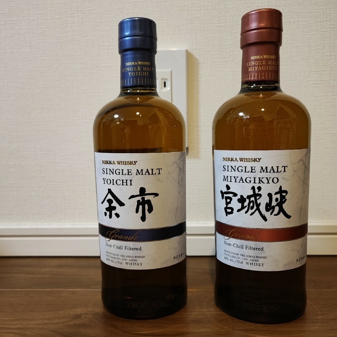 ○免税店限定○NIKKA ニッカ 余市&宮城峡 グランデ 2本セット