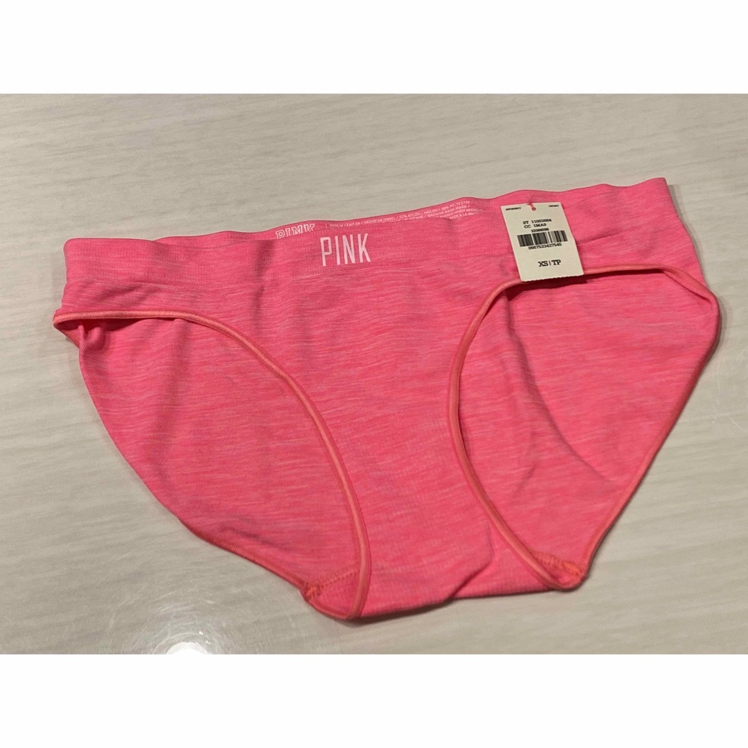 Victoria's Secret(ヴィクトリアズシークレット)の新品　ヴィクトリアシークレット　PINK 下着　ピンク　レディース　シンプルXS レディースの下着/アンダーウェア(ショーツ)の商品写真