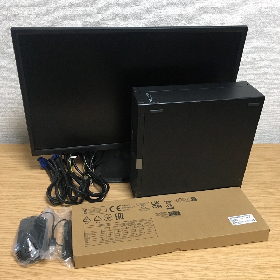 DELL(デル)の強力 フルセット Win11 Office2019 8G 新品SSD 23.8' スマホ/家電/カメラのPC/タブレット(デスクトップ型PC)の商品写真