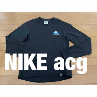 ナイキ(NIKE)のNIKE ACG DRI-FIT バックプリント ロングスリーブ  【S】(Tシャツ(長袖/七分))