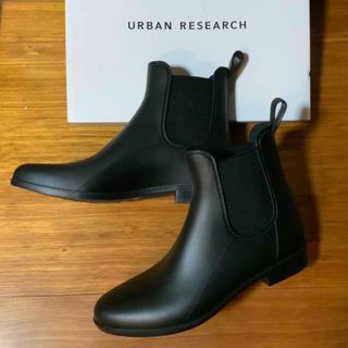 アーバンリサーチ(URBAN RESEARCH)のUrban Reserch レイン ブーツ  39 黒(レインブーツ/長靴)