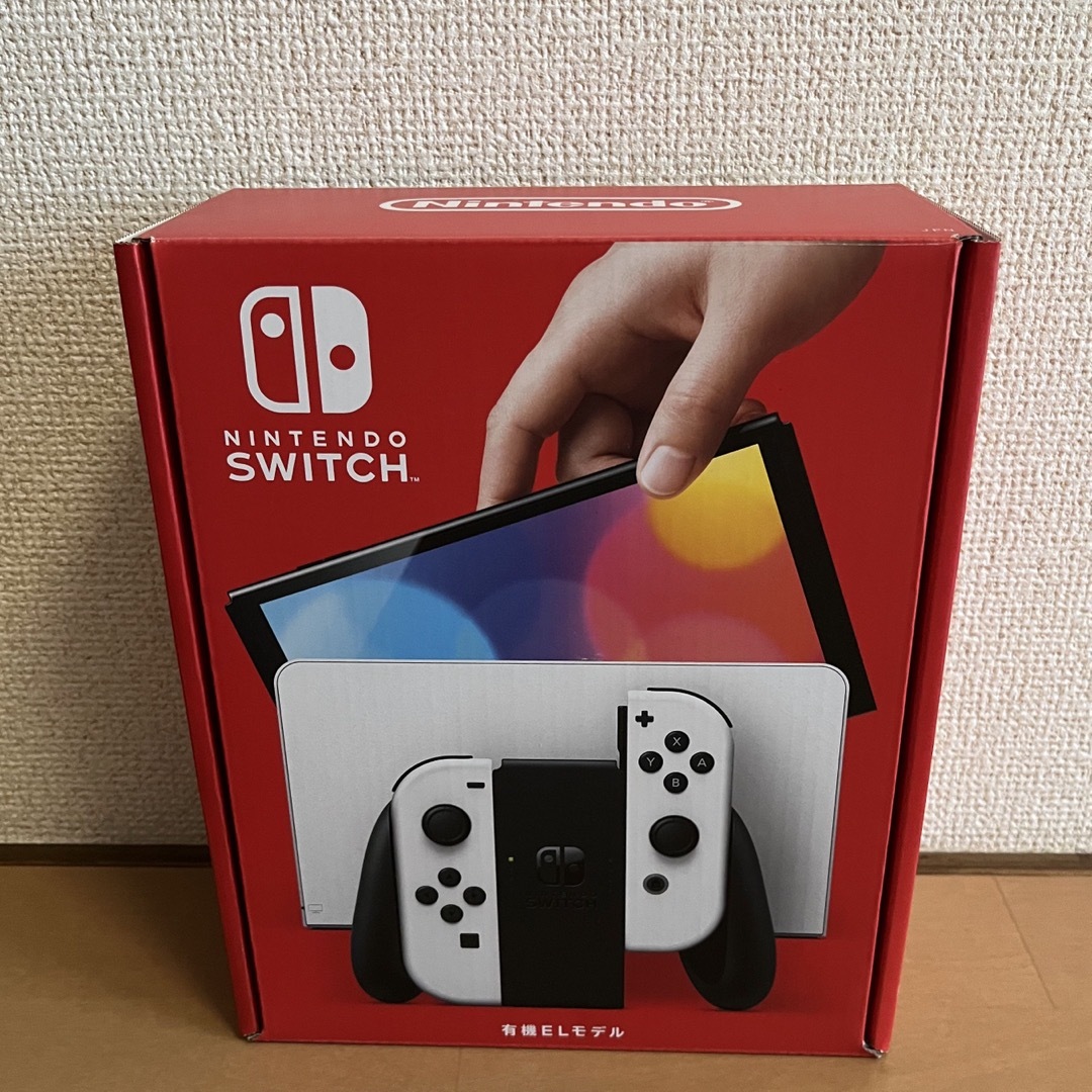 【新品未開封】Nintendo Switch(有機ELモデル)本体 ホワイト