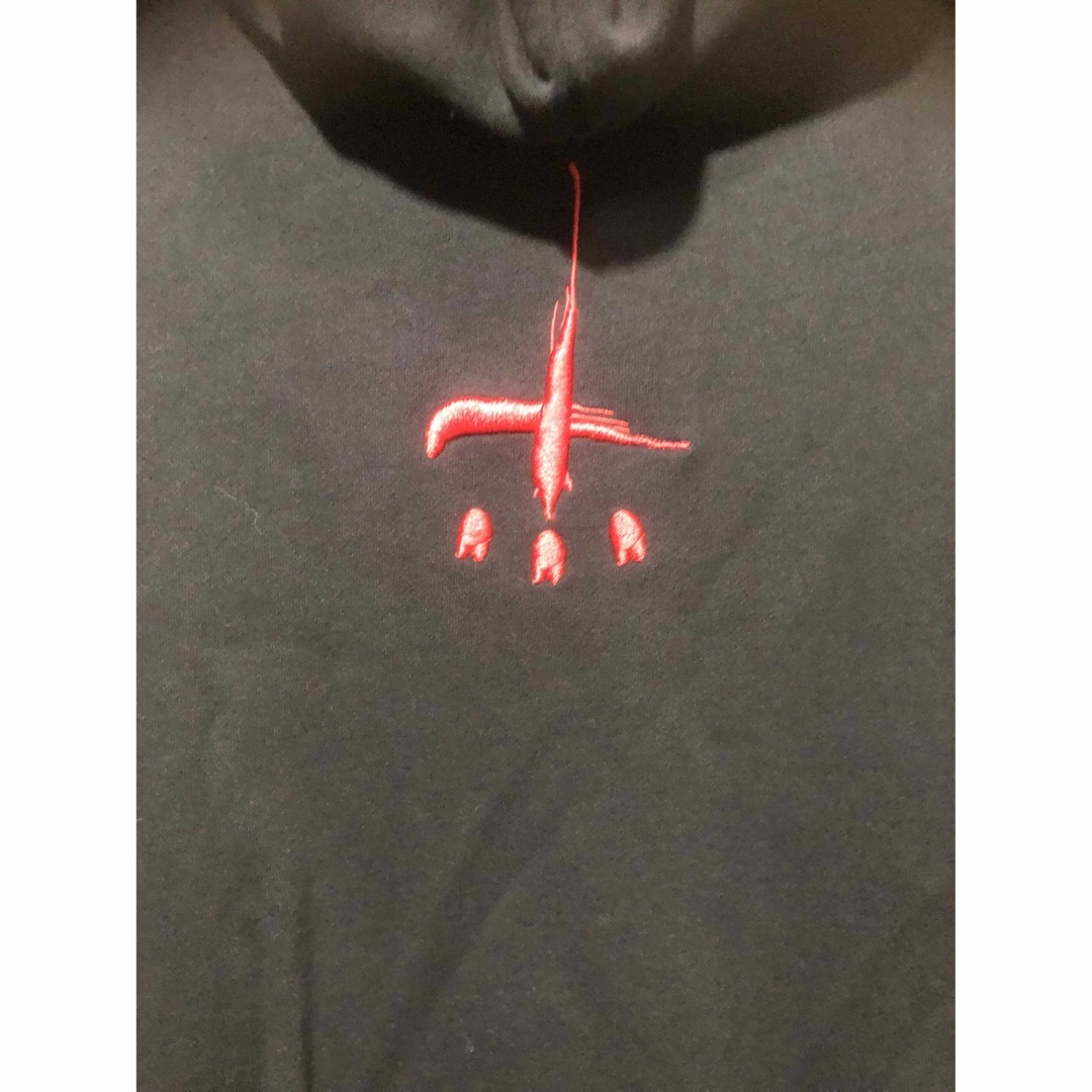 キナリ・ベージュ cvtvlist CTLS USUAL HOODIE 3D黒赤初期M | alamiah