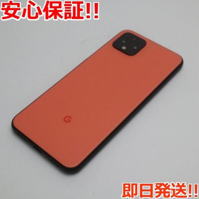 超美品 SoftBank Google Pixel 4 オーソーオレンジ