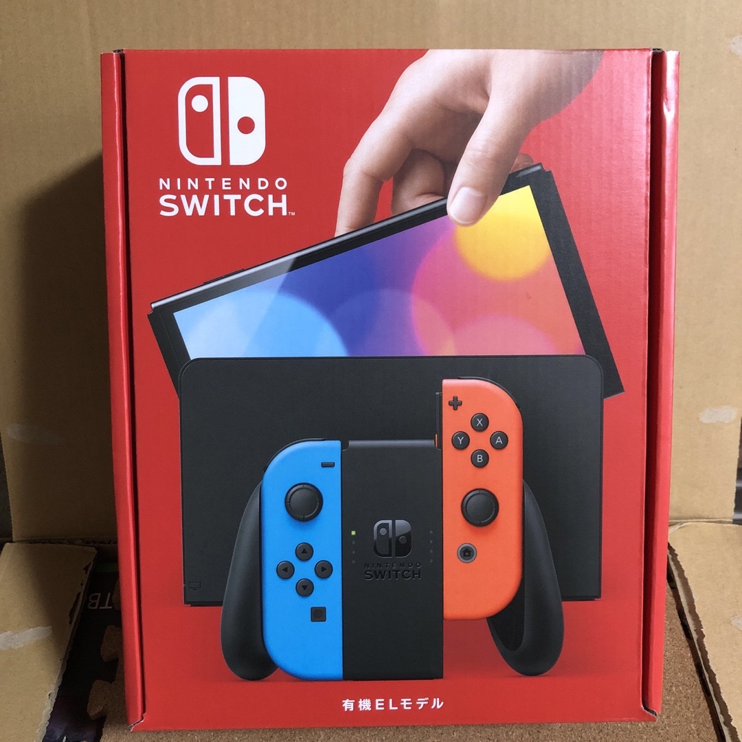 家庭用ゲーム機本体Nintendo Switch 本体 有機ELモデル HEG-S-KABAA