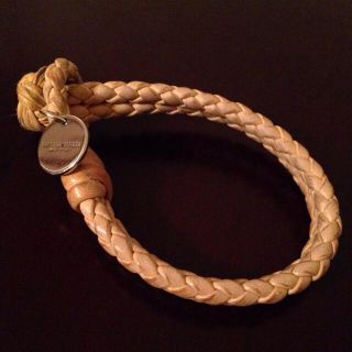 ボッテガヴェネタ(BOTTEGA VENETA)のBottega Venetaレザーブレス(ブレスレット/バングル)
