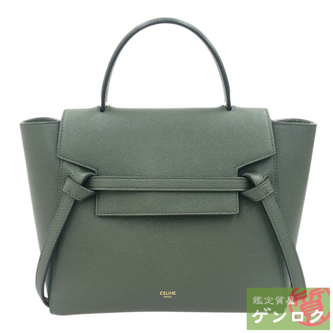CELINE セリーヌ ナノベルトバッグ ハンドバッグ 斜め掛け ショルダー
