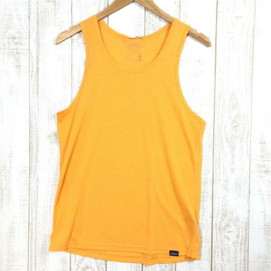 MENs S パタゴニア キャプリーン クール トレイル タンク Capilene Cool Trail Tank タンクトップ ノースリーブ シャツ  PATAGONIA 24507 MAN Mango オレンジ系 | フリマアプリ ラクマ