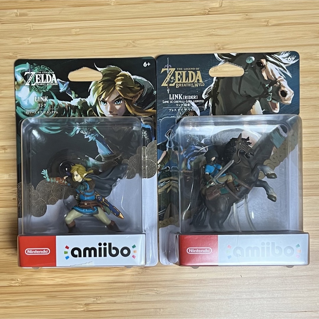 amiibo リンク  騎乗、 ティアーズ ゼルダの伝説 セット アミーボ