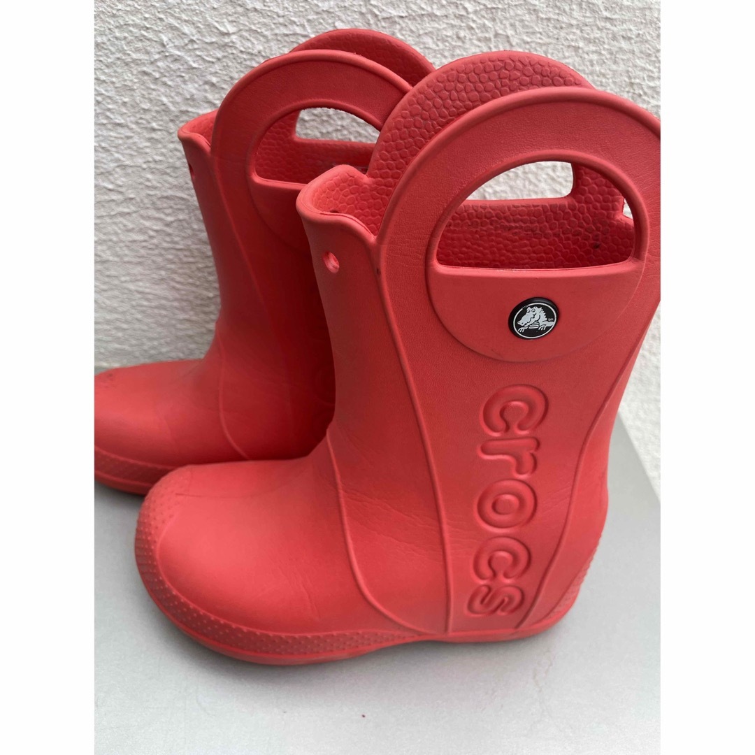 crocs(クロックス)のクロックス長靴 キッズ/ベビー/マタニティのキッズ靴/シューズ(15cm~)(長靴/レインシューズ)の商品写真