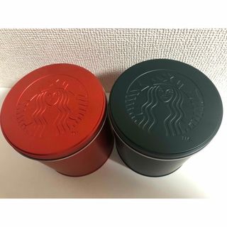 スターバックスコーヒー(Starbucks Coffee)の（おまけ付き）スタバ　キャニスター缶(容器)