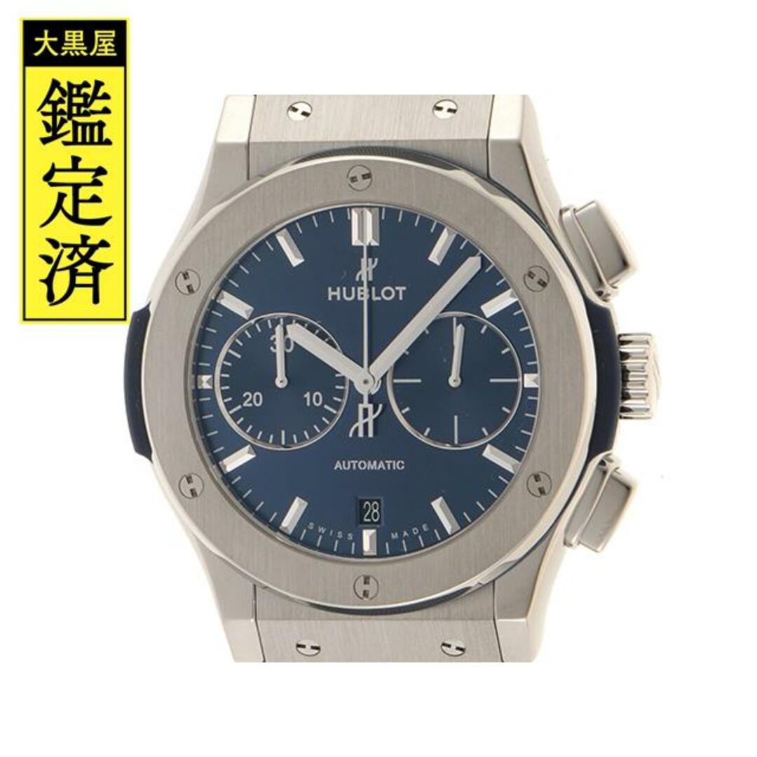 HUBLOT　クラシックフュージョン　チタン×ラバー　自動巻き　【437】微細な小キズ程度コメント