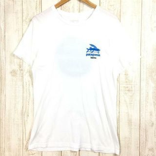 パタゴニア(patagonia)のMENs M  パタゴニア ハレイワ限定 フライングフィッシュ オーガニックコットン Tシャツ アメリカ製 入手困難 PATAGONIA 38846 WHI White ホワイト系(その他)