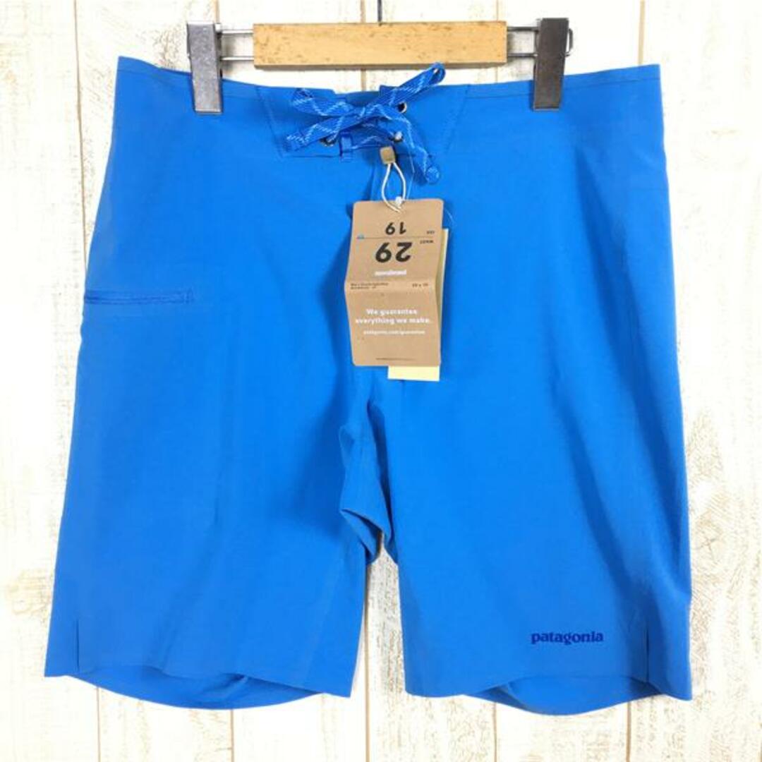 MENs 29  パタゴニア ストレッチ ハイドロフロー ボードショーツ Stretch Hydroflow Boardshorts 19-inches PATAGONIA 86570 POBL Port Blue ブルー系