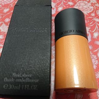 ジョルジオアルマーニ(Giorgio Armani)の【新品】ジョルジオ・アルマーニ フルイドシアー カラーリキッドファンデーション(ファンデーション)