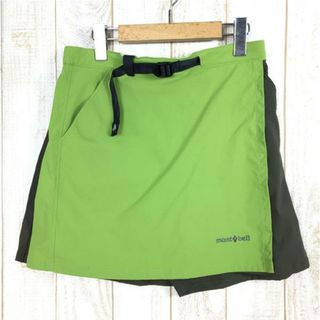 モンベル(mont bell)のWOMENs S  モンベル ストレッチO.D.ラップ ショーツ キュロット MONTBELL 1105583 グリーン系(その他)