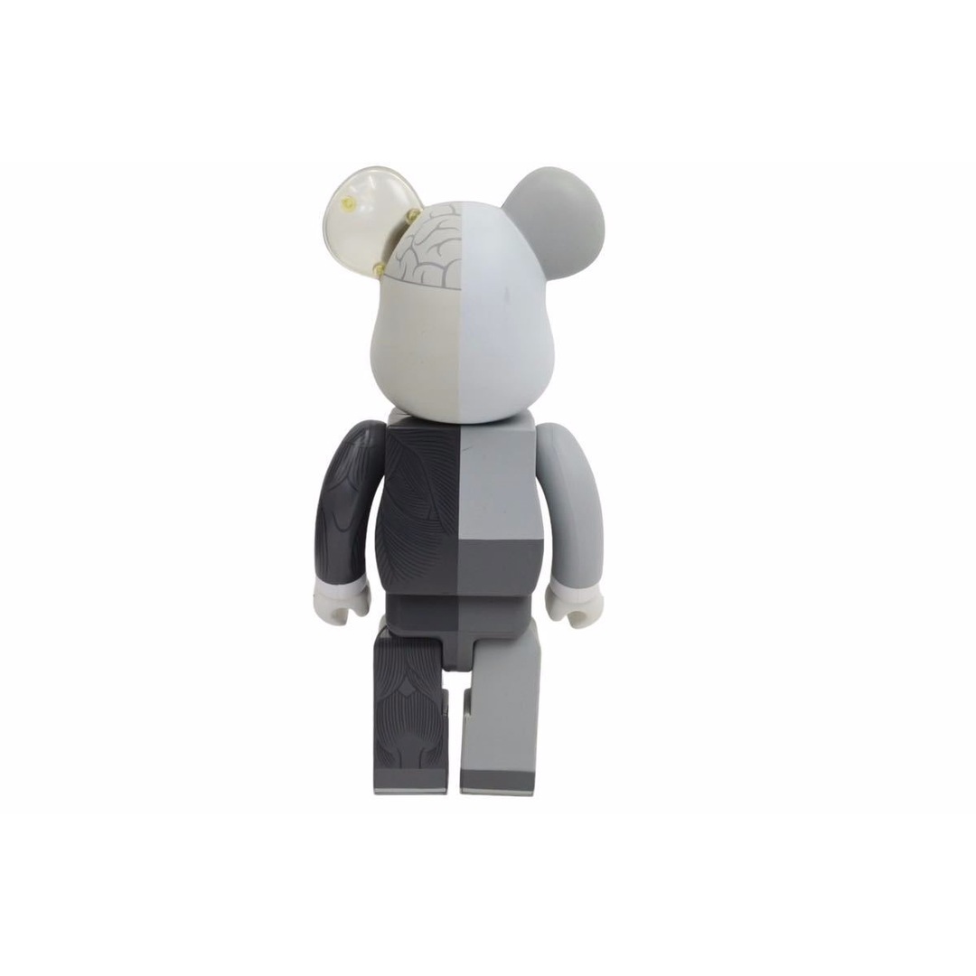 KAWS カウズ BE@RBRIK グレー COMPANION 人体模型 400 KAWS カウズ BE@RBRIK グレー COMPANION 人体模型 400