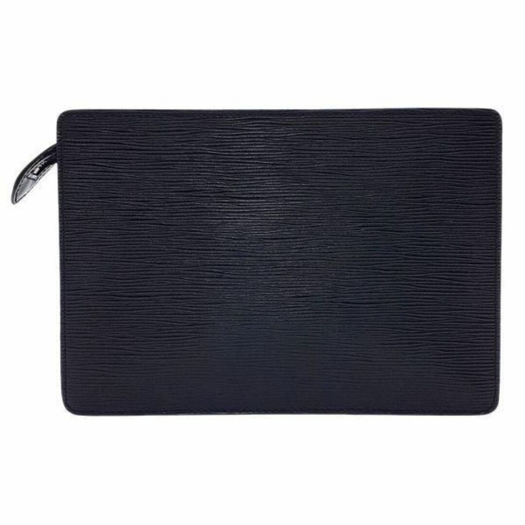 美品✨ルイヴィトン エピ ポシェット オム クラッチバッグ 黒 M52522-