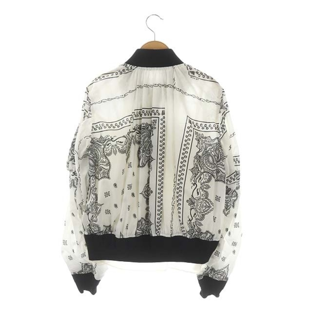 サカイ Bandana Print Bomber Jacket 19-04267 1