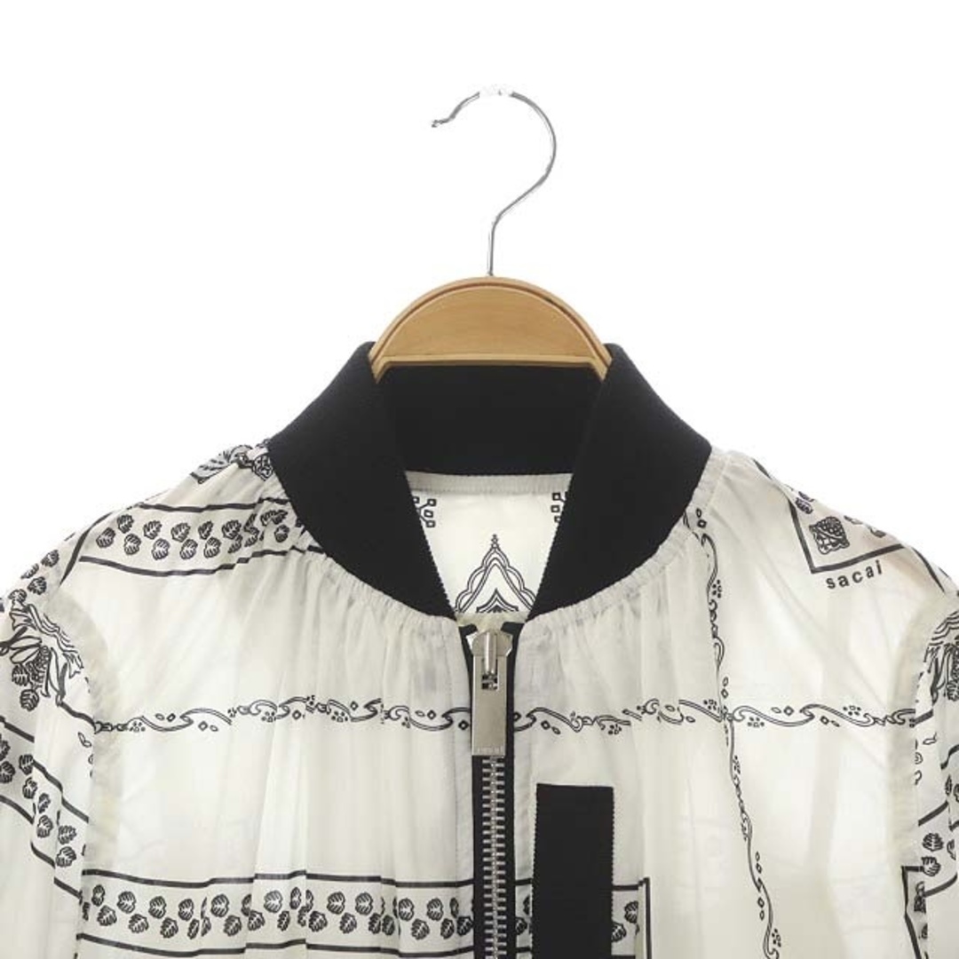 sacai(サカイ)のサカイ Bandana Print Bomber Jacket 19-04267 レディースのジャケット/アウター(ブルゾン)の商品写真